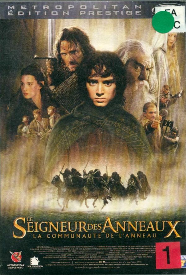 Livrenpoche : Le Seigneur Communauté de l'anneau (Édition Prestige) - Peter Jackson - DVD