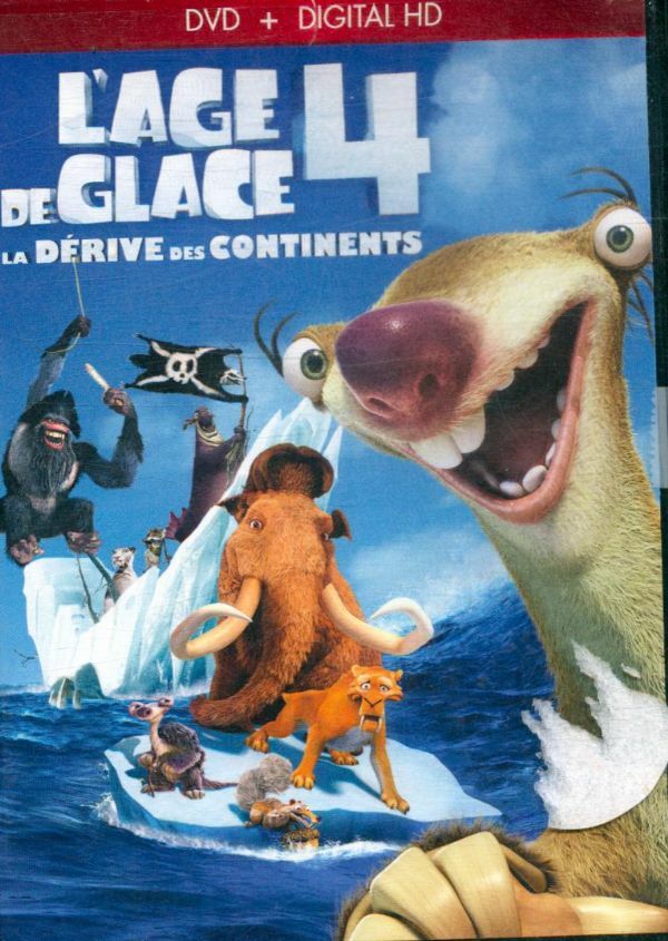 Livrenpoche : L'Age de glace 4 : La dérive des continents (Blu-ray) - Steve Martino, Mike Thurmeier - DVD
