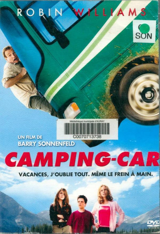 Livrenpoche : Camping Car - Barry Sonnenfeld, Robin Williams, Cheryl Hines, Joanna 'JoJo' Levesque, Josh Hutcherson, Jeff Daniels, Kristin Chenoweth - DVD