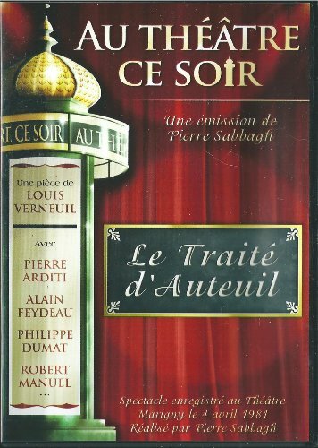 Livrenpoche : Au Theatre ce Soir Le Traite D'Auteuil - XXX - DVD