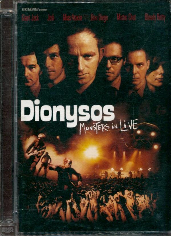 Livrenpoche : Dionysos : Monsters in live - XXX - DVD