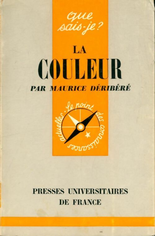 Livrenpoche : La couleur - Maurice Déribéré - Livre