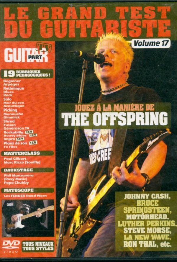 Livrenpoche : Jouez à la manière de the offspring - XXX - DVD