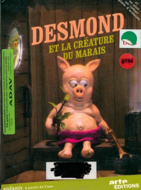 Livrenpoche : Desmond et la créature du Marais - Magnus Carlsson - DVD