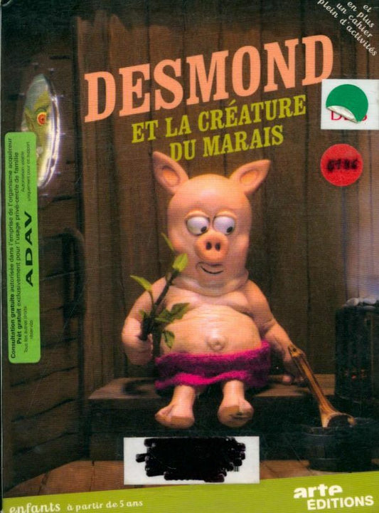 Livrenpoche : Desmond et la créature du Marais - Magnus Carlsson - DVD