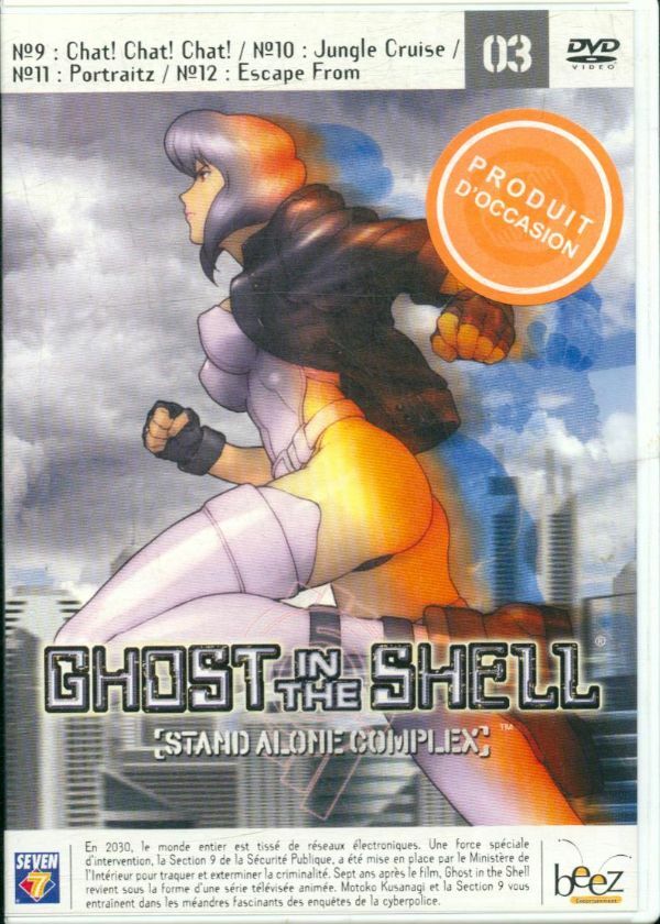 Livrenpoche : Ghost in The Shell-Stand Alone Complex : Vol. 3 - Kenji Kamiyama - DVD