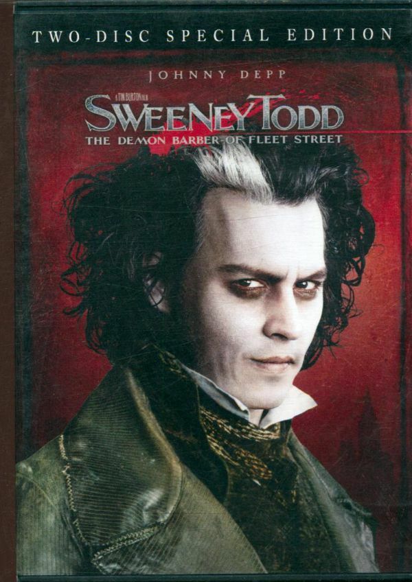 Livrenpoche : Sweeney Todd : Le diabolique barbier de Fleet Street - Tim Burton - DVD