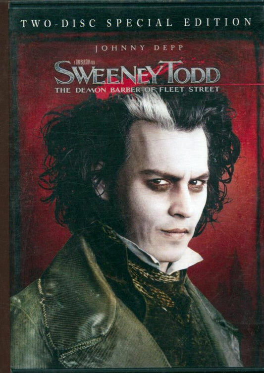 Livrenpoche : Sweeney Todd : Le diabolique barbier de Fleet Street - Tim Burton - DVD