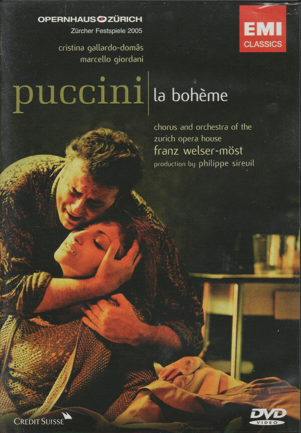 Livrenpoche : Giacomo Puccini - La Bohème - Angela Gheorghiu, Giacomo Puccini, Antonio Pappano, Roberto Alagna - DVD