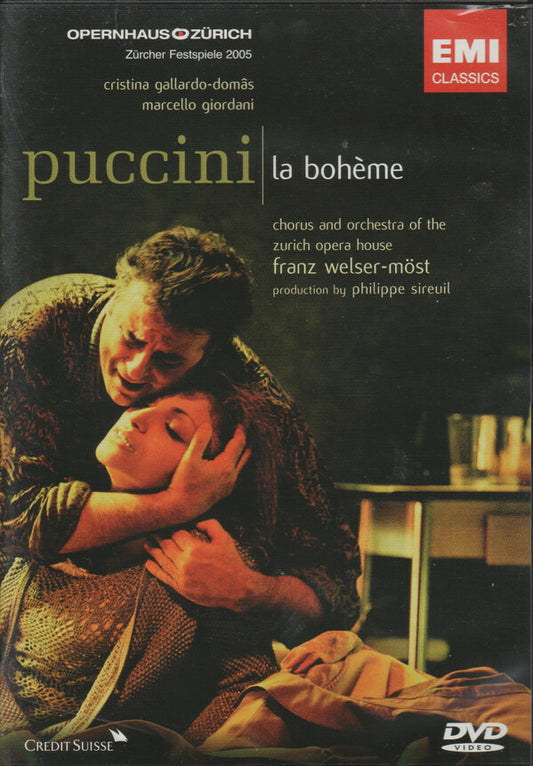 Livrenpoche : Giacomo Puccini - La Bohème - Angela Gheorghiu, Giacomo Puccini, Antonio Pappano, Roberto Alagna - DVD