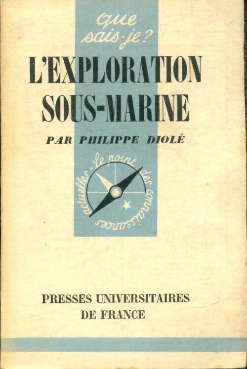 Livrenpoche : L'exploration sous-marine - Philippe Diolé - Livre