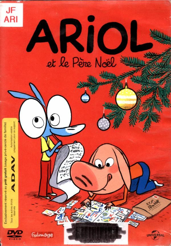 Livrenpoche : Ariol et Le Père Noël - Émilie Sengelin, Amandine Fredon - DVD