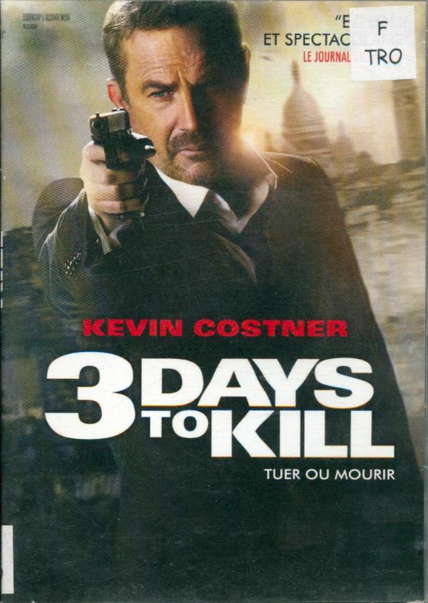 Livrenpoche : 3 days to kill - XXX - DVD