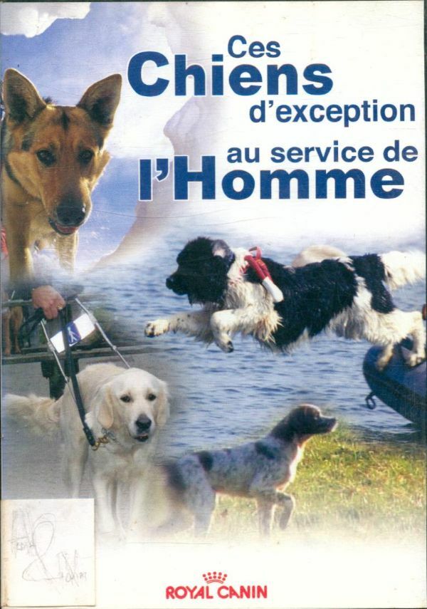 Livrenpoche : CES CHIENS D'EXECEPTION AU SERVICE DE L'HOMME - XXX - DVD