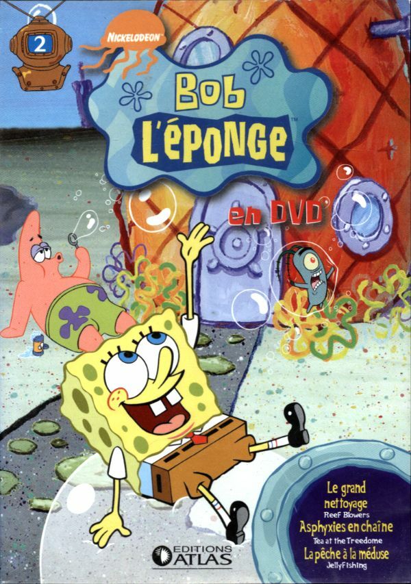 Livrenpoche : Bob l'éponge 2 - Le grand nettoyage- Asphyxies en chaîne - la pêche à la méduse - XXX - DVD