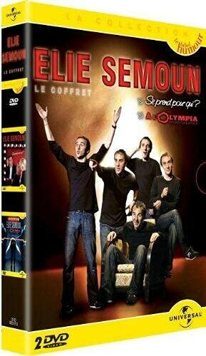 Livrenpoche : Elie Semoun : À l'Olympia ; Se prend pour qui - Roger Louret, Richard Valverde - DVD