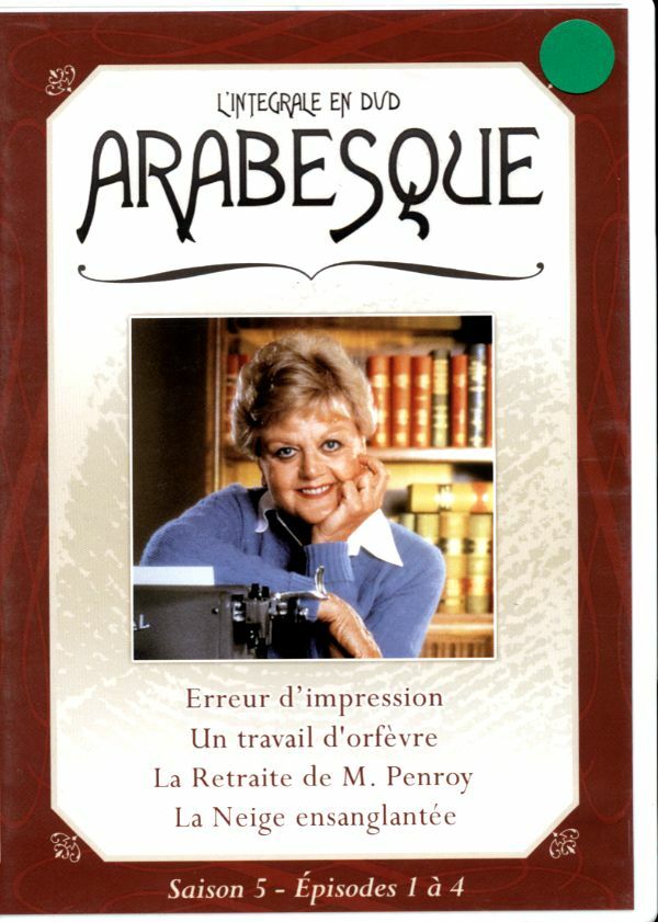 Livrenpoche : Arabesque l'intégrale - Saison 5 - épisodes 1à4 - XXX - DVD