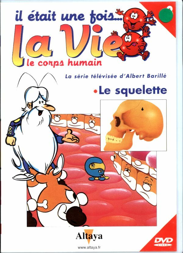 Livrenpoche : Il était une fois la vie - le corps humain - le squelette - XXX - DVD
