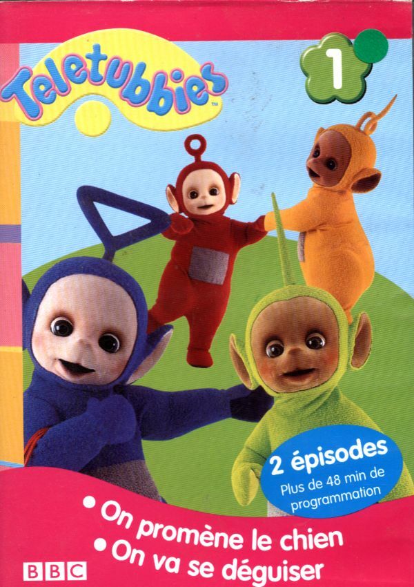 Livrenpoche : Teletubbies 1 - On promène le chien - on va se déguiser - XXX - DVD