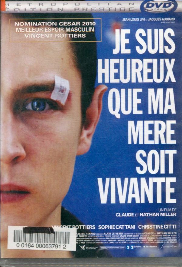 Livrenpoche : Je suis heureux que ma mère soit vivante - Claude Miller, Miller, Nathan - DVD