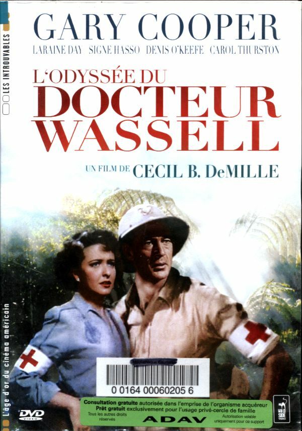 Livrenpoche : L'Odyssée du Docteur Wassel - Cecil B. DeMille - DVD
