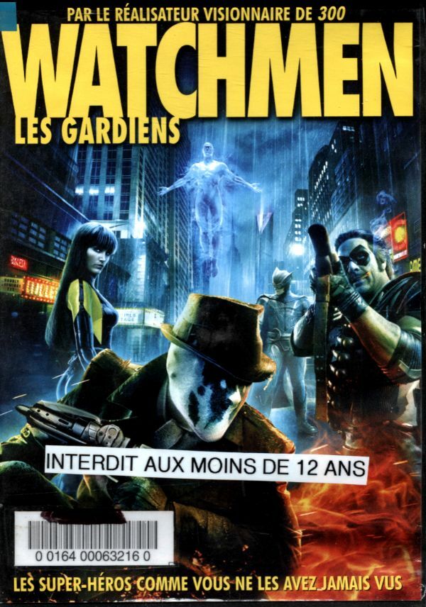 Livrenpoche : Watchmen : Les Gardiens - Zack Snyder - DVD