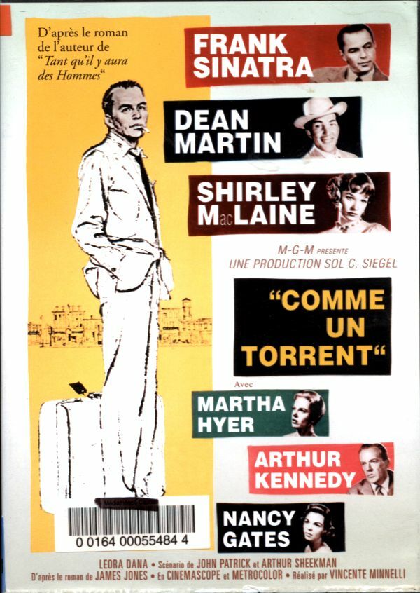 Livrenpoche : Comme un torrent - Shirley MacLaine, Dean Martin, Frank Sinatra, Vincente Minnelli, Martha Hyer, Arthur Kennedy, Nancy Gates - DVD
