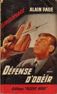 Livrenpoche : Défense d'obéir - Alain Page - Livre