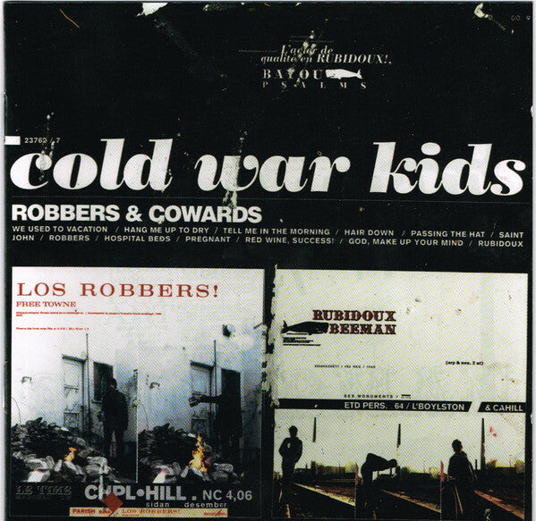 Livrenpoche : Cold War Kids - Robbers & Cowards - Cold War Kids - CD