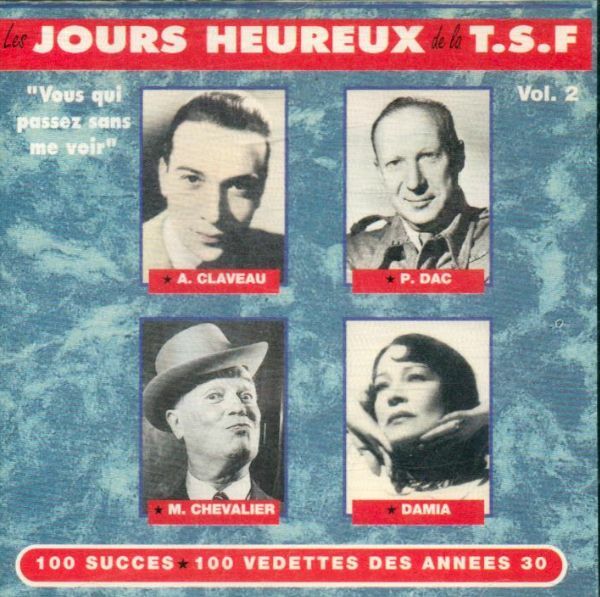 Livrenpoche : Les jours heureux de la tsf vol2 - Artistes Divers - CD