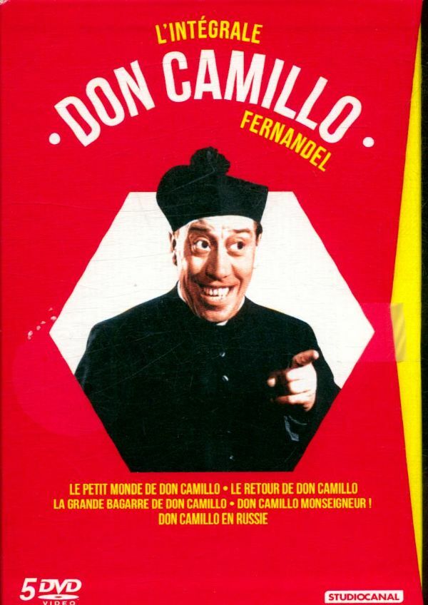 Livrenpoche : Don Camillo-L'intégrale - Luigi Comencini, Julien Duvivier, Christian-Jaque, Carmine Gallone, Mario Camerini - DVD