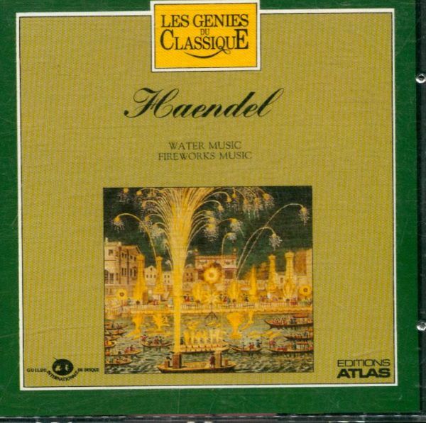 Livrenpoche : Haendel - water music - fireworks music - Haendel - CD