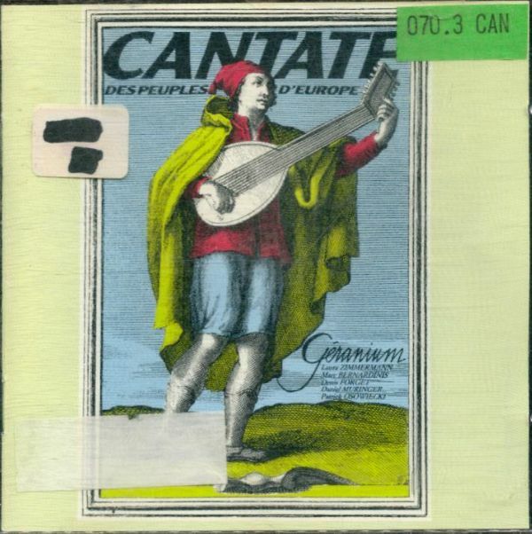 Livrenpoche : Geranium - cantate des peulpes d'europe - geranium - CD