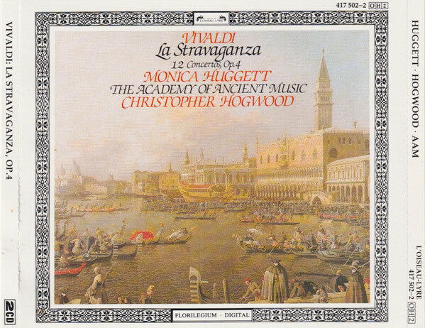 Livrenpoche : Vivaldi - Monica Huggett / The Academy Of Ancient Music / Christopher Hogwood - La Stravaganza - 12 Concertos, Op. 4 - Vivaldi - CD