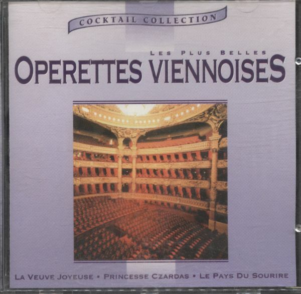 Livrenpoche : Les plus belles operettes Viennoises - Compilation - CD