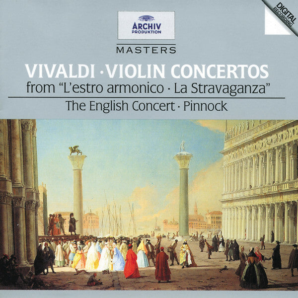 Livrenpoche : Antonio Vivaldi - The English Concert, Pinnock - Violin Concertos (From L'Estro Armonico · La Stravaganza) - Antonio Vivaldi - CD