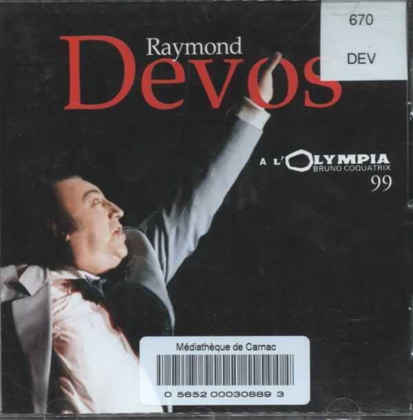 Livrenpoche : Raymond Devos à l'Olympia - Raymond Devos - CD