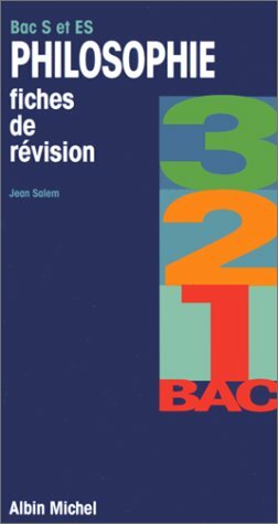Livrenpoche : Philosophie bac S et ES - Révision 3, 2, 1 bac - XXX - DVD