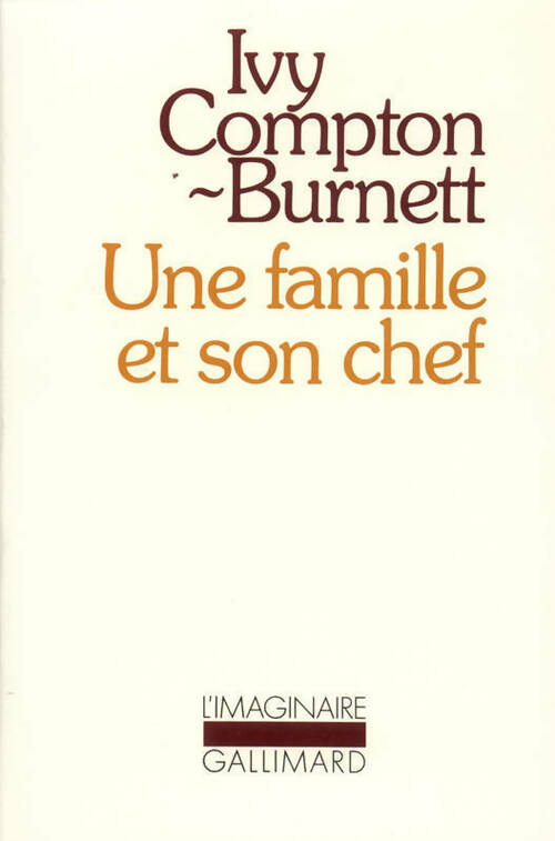 Livrenpoche : Une famille et son chef - Compton-Burnett Ivy - Livre