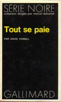 Livrenpoche : Tout se paie - David H. Vowell - Livre