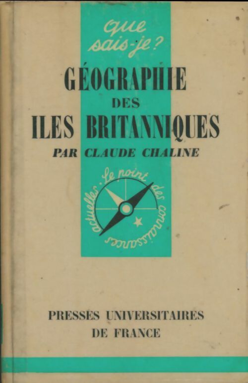 Livrenpoche : Géographie des îles britanniques - Claude Chaline - Livre