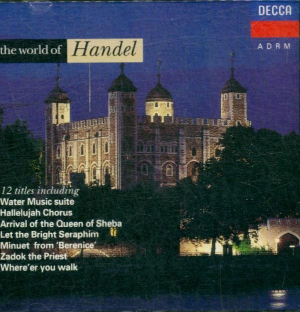 Livrenpoche : The world of haendel - Haendel - CD