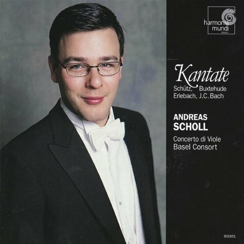 Livrenpoche : Andreas Scholl - Kantate - Andreas Scholl, Concerto Di Viole, Basel Consort - CD