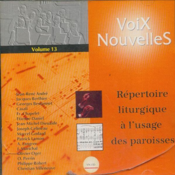 Livrenpoche : Répertoire Liturgique A L'Usage des Paroisses Vol. 13 - Patrick Lamon - CD
