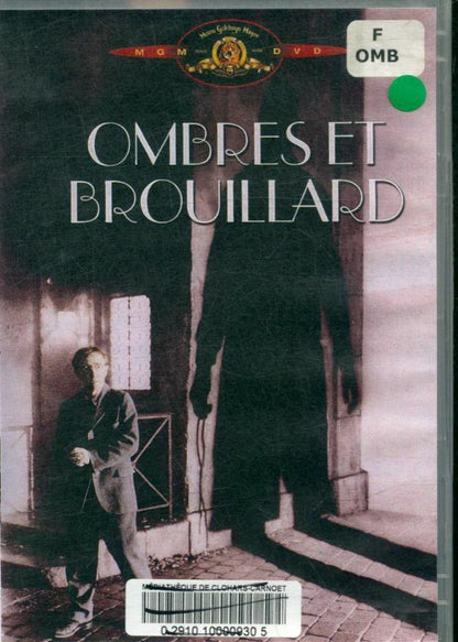 Livrenpoche : Ombres et Brouillard - Woody Allen - DVD
