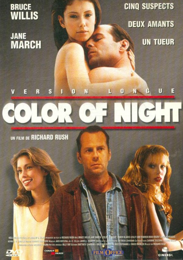 Livrenpoche : Color of Night (Version Longue) - Richard Rush - DVD