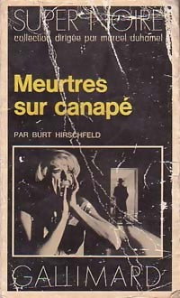 Livrenpoche : Meurtres sur canapé - Burt Hirschfeld - Livre
