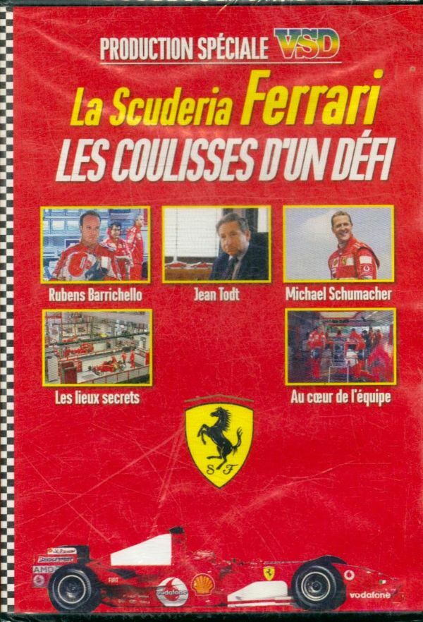 Livrenpoche : La Scuderia Ferrari les coulisses d'un défi - XXX - DVD