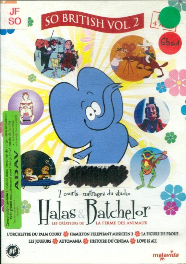 Livrenpoche : So British vol 2 - Halas & Batchelor - DVD