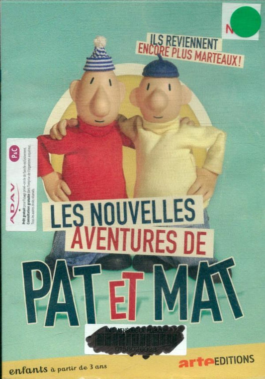 Livrenpoche : Les Nouvelles Aventure de Pat et Mat - Marek Benes - DVD